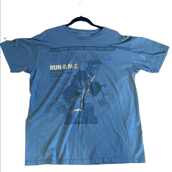 𝅺RUN-D.M.C. Rolling Stone T-Shirt - Picture 1 of 3